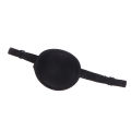 Unisex Black Single Eye Patch One-Eye Washable Adjustable Concave Eyewear Kid Pirate Cosplay Costume. 