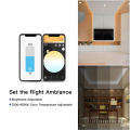 TUYA WiFi RF 2CH LED Controller DC 12V 24V Smart Dimmer With Push Dimming 4 Zone 2.4G Remote Controller for WW CW CCT LED strip. 