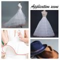 5/10m/Rolls 5-10mm Wide Plastic Boning Corset Webbing Boning,Plastic Boning for Sewing Sew for Wedding Dress Nursing Caps. 