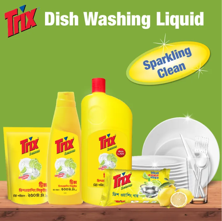 Trix%20Dishwashing%20Liquid%20250ml%20Refill%20Lemon%20Fragrance%20for%20Scratch-Free%20Sparkling%20Clean%20Dishes,%20removes%20grease%20stains%20with%20power-rich%20thick%20foam%202%20pcs%20combo%20-%20Image%202