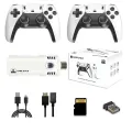 Retro Gaming Console X2L,Game Stick with 4K HD Display and 2 Wireless Controllers,Built-in 40+ Emulators&30000+Games. 