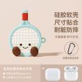 For AirPods Pro2 2nd 3rd generation suit for Apple Airpod 4 earphone Protect Cover Decorate Creative Cool 3D BaseBall Boy Case. 