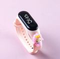 Fashion Mickey Children Watches For Girls Electronic Bracelet Sports Touch LED. 