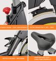 Sovnia Exercise Bike, Stationary Bikes, Fitness Bike with iPad Holder, LCD Monitor and Comfortable Seat Cushion, Whisper Quiet Indoor Cycling Bikes Perfect for Home Gym Workout. 