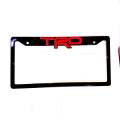 TRD Glossy Black Car License Number Plate Frame 2 PIS (Made in China ). 