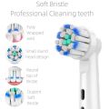 4PCS Dupont Bristle Electric Toothbrush Heads Whiten Teeth/Daily Clean/Precison Cleaning/Soft Care Teeth Function For Oral B. 