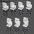 4Pcs Fish Tank Acrylic Clips for 5.5mm~15mm Wall Thickness Aquarium Lid Cover Support Holder Bracket Clamp Stand Supplies. 