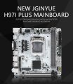 JGINYUE H97 ITX LGA 1150 Motherboard Intel I3 I5 I7 E3 CPU DDR3 1600MHz 16GB M.2 NVME SATA USB3.0 VGA HDMI Mini-ITX H97I PLUS. 