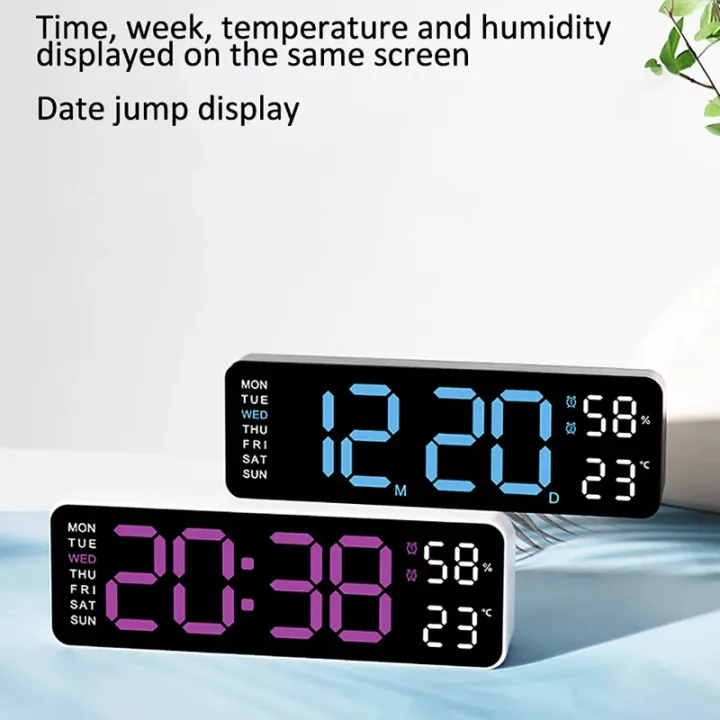 LED%20Digital%20Wall%20Clock%20Date%20Time%20Week%20Temperature%20Humidity%20Display%20Brightness%20Adjustable%202-Alarm%20Electronic%20Alarm%20Clock%20For%20Home%20-%20Image%207