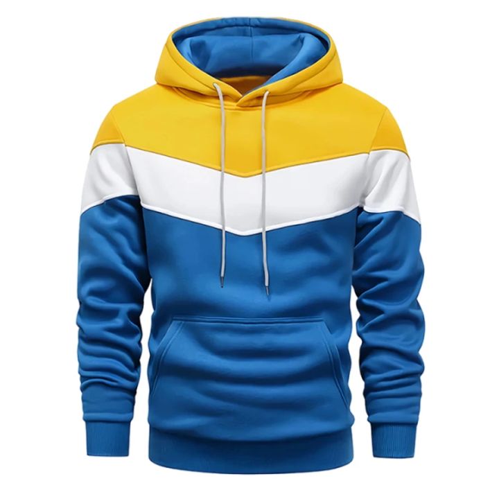 Mens%20Tracksuit%20Solid%20Color%20Tricolor%20Sweatshirts%20Autumn%20Winter%20Casual%20Clothing%20Fashion%20Hoodies%20Daily%20Outdoors%20Sports%20Jogging%20Tops%20-%20Image%204