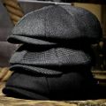 Newsboy Hat Men Beret Peaked Hat Wool Celebrity Caps Vintage Peaky Blinders Berets Flat Caps Autumn Peaked Cap Men Street Hats. 