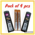 clutch pencil leads 0.5 mm & 0.7 mm ( pack of 4 ) of your choice imported leads high quality. 