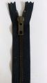 YKK Number 5 Metal Brass zipper. 