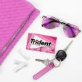 Trident Bubblegum Sugar-Free Chewing Gum, 12 Packs of 14 Pieces (168 Total Pieces). 