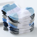 6 Pairs Baby Ankle Socks Non-Slip Floor Socks for Toddler Kids Boys Indoor Activities Learning to Walk. 