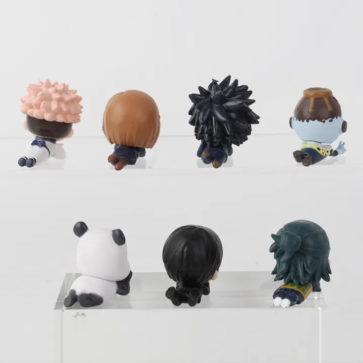 7pcs/set%20Jujutsu%20Kaisen%20Satoru%20Gojo%20Itadori%20Yuji%20Megumi%20Kugisaki%20Sukuna%20Geto%20Suguru%20Anime%20Figure%20Toys%20Cute%20Doll%20Collection%20Model%20-%20Image%205