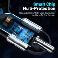 250W Car Charger Quick Charge Cigarette Lighter Adapter 2-6 Port USB-C Fast Charging Phone Charger for iPhone Xiaomi Samsung. 