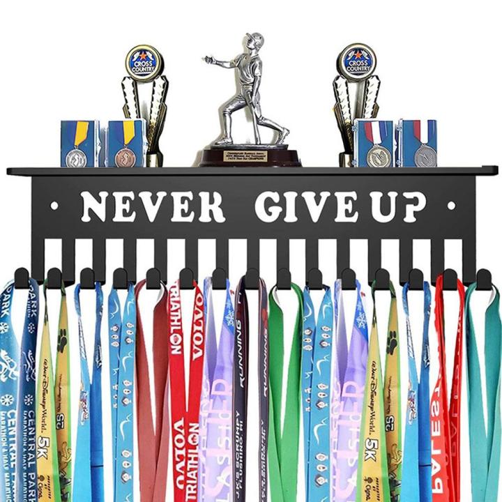 Sports Football Medal Display Metal Rack Hanger Holder Organizer ...