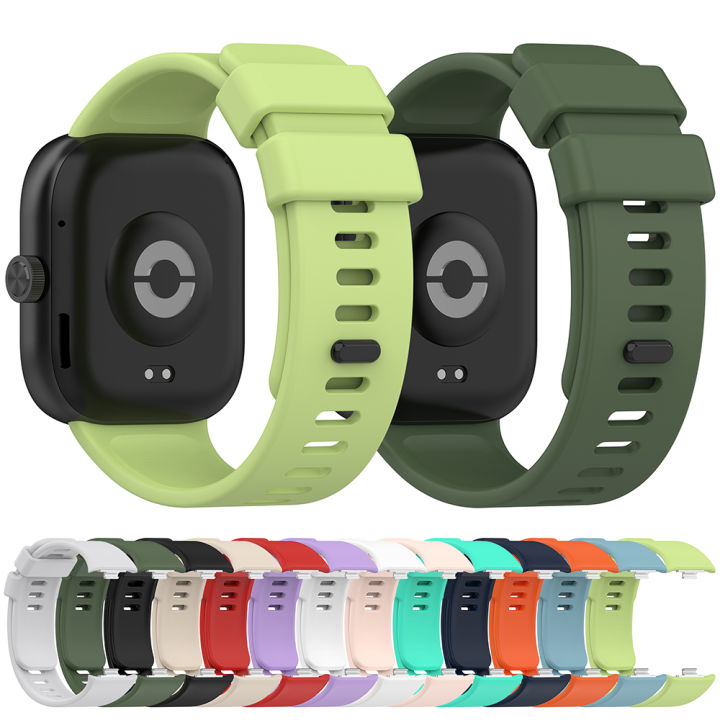 Silicone Strap For Redmi Watch 4 Smart Watch Bracelet Replacement Correa For Mi Band 8 Pro WristBand Accessories