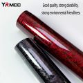 Carbon Fiber Vinyl Film Self Adhesive  Auto Tuning Vinyl Wrap Glossy Black Red Car Body Film Motorcycle Stickers Car Accessories. 
