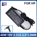 Laptop Adapte19.5V 2.31A 45W 4.5*3.0mm Laptop Charger Adapter For HP Stream X360 13 14 Pavilion 854054-001 741727-001 740015-001. 