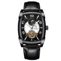 Tevise T802B Men Watch Moon Phase Tourbillon Rectangle. 