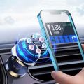 Car Mobile Phone Stand Strong Magnetic Car Holder 720° Foldable Round Bracket Support for Universal Phones Mount Holders.