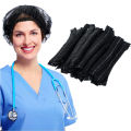 100PCS Disposable Bouffant Cap Non Woven Bath Shower Hair Caps Food Service Medical Salon Spa Catering Workspace Head Cover Hat. 