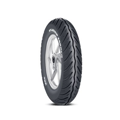 MRF 90/100-10 53J NYLOGRIP ZAPPER Tubeless Tyre For Scoteer