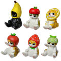 Mofusand Shark Cat Blind Box Fruit Animal Cute Mini Figures Anime Ornaments Dolls Fans Kid's Toy Model Christmas Birthday .