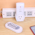 433.92MHz Smart Socket 240V 50Hz 10A Wireless Remote Control On/Off Wireless Remote Control Socket Portable for Light Lamp.