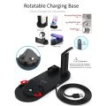 7 In 1 Wireless Charger Stand Pad For iPhone 15 14 13 12 11 X Apple Watch Airpods Desk Phone Chargers Fast Charging Dock Station.