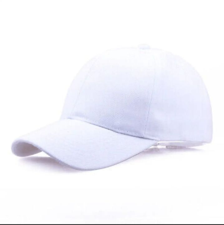 Daraz Plain White Baseball Cap Daraz Casual Baseball Hats Best