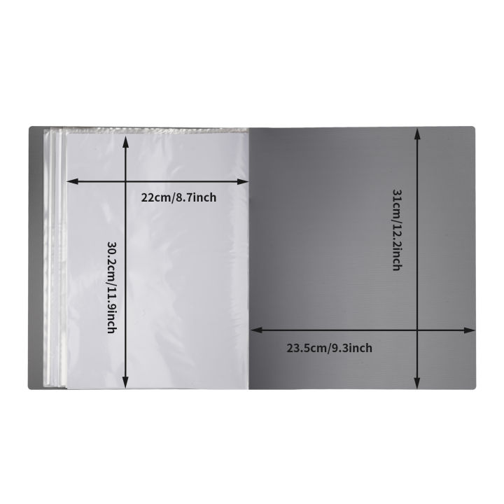 Eagle%20A4%20Binder%20With%20Plastic%20Sleeves%20Display%20Book%2060-Pocket%20Portfolio%20Folder%20%EF%BC%8CDisplays%20Photo%20Artwork%20Document%20and%20Certificates%20-%20Image%202