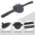 1 Pcs Eye Patch Eye Patches For Adults Adjustable Soft Amblyopia Lazy Eye Patches For Left Or Right Eyes, For Adults And Kids. 