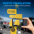 Portable Ai Language Translator Device with 138 Languages Voice Translating Offline Translation Support Voice Video Recording. 