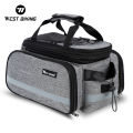WEST BIKING Bike Rear Rack Bag 15-20L Large Capacity MTB Road Bike Travel Luggage Storage Bags Trunk Panniers Shoulder Handbag. 