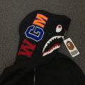 MI'TESORO BAPE  Hoodie CAMO SHARK FULL ZIP HOODIE For Both. 