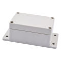 ABS plastic case grey waterproof electronic project box DIY case with ears waterproof case instrument box electrical supplies.