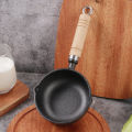 12CM Cast Iron Mini Egg Frying Pan With Pour Spout Nonstick Milk Pan Butter Melting Pot Gas Stove Induction Cooker Universal. 