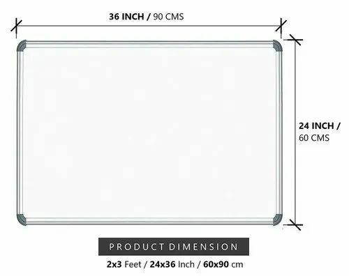 2ft×3ft Whiteboard