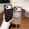 Luxury Magnetic Matte Soft Phone Case For iPhone 17 Pro Max Air 16E 15 14 13 12 11 17 Shockproof MagSafe Wireless Charging Cover.