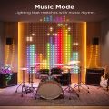 Programmable Bluetooth Smart LED Curtain String Light DIY Text Photo Display RGB+IC String Light Indoor Decoration 400LED. 