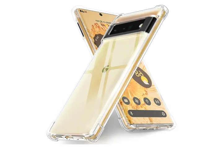 Thick%20Transparent%20Soft%20Back%20Cover%20For%20Google%20Pixel%206%20Pro%20-%20Image%202