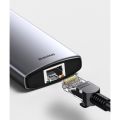 Baseus Metal Gleam Series 6-in-1 Multifunctional Type-C HUB Docking Station (HDMI*1 + USB3.0*3 + PD*1 + RJ45*1). 