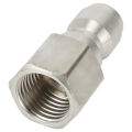 Pressure Washer Connector Coupling Quick Release Adapter 1/4" Male Fitting Connection Car Washing Garden Joints. 