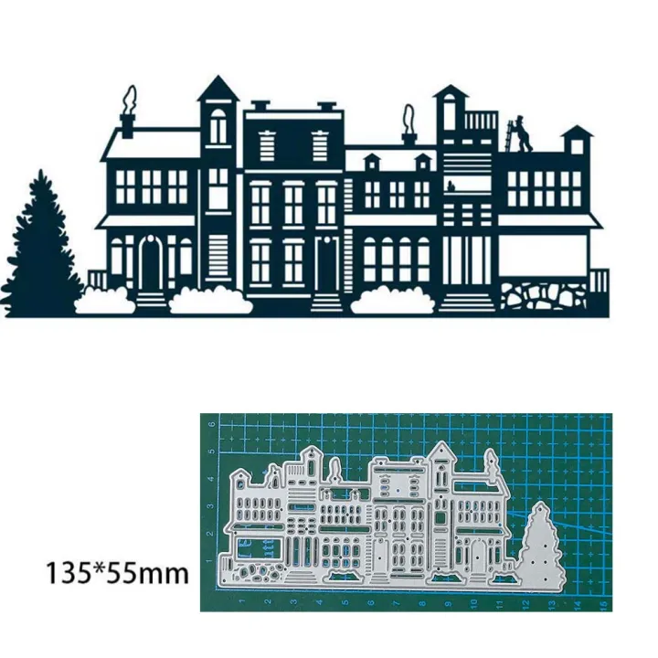 houses%20building%20metal%20cutting%20dies%20mold%20Scrapbooking%20decoration%20paper%20craft%20knife%20mould%20blade%20punch%20template%20Embossing%20stencils%20-%20Image%205