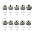 64P 21-54T Metal Pinion Gear Motor Gear for Speed Tuning & Transmission Upgrade For 1/8 1/10 RC Model Car Motor Upgrade Parts.