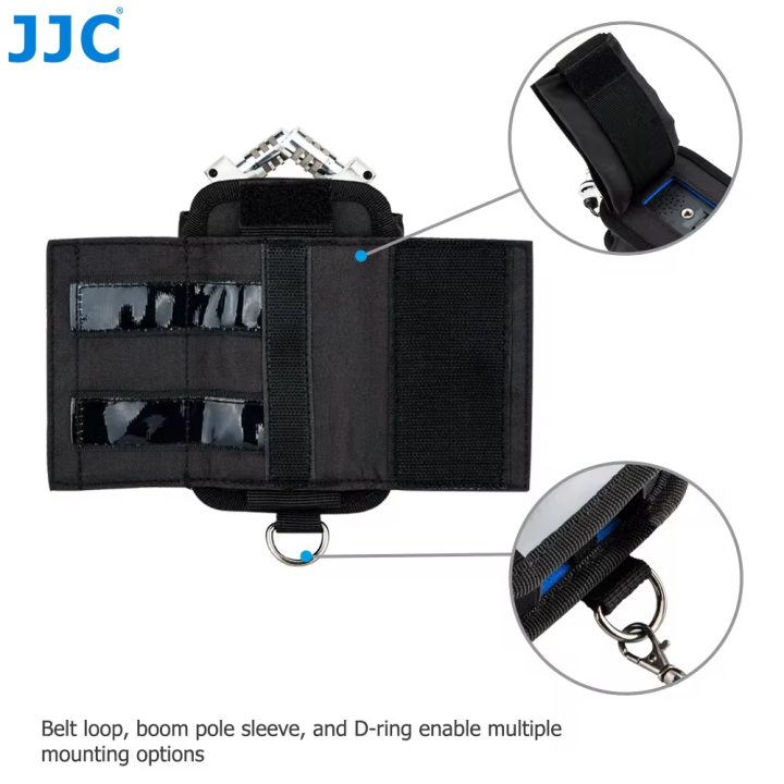 JJC%20Protective%20Carrying%20Storage%20Pouch%20Case%20Bag%20for%20Zoom%20H6%20H5%20H4n%20Pro%20Handy%20Portable%20Recorder%20Pouch%20Replace%20ZOOM%20PCH-6%20PCH-5%20-%20Image%204