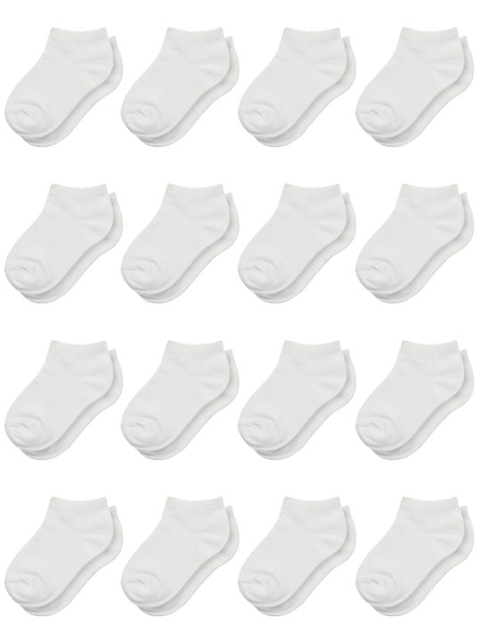 16 Pairs Ankle Socks - Toddler Low Cut Socks - for 1-14Years Boys Girls School Socks
